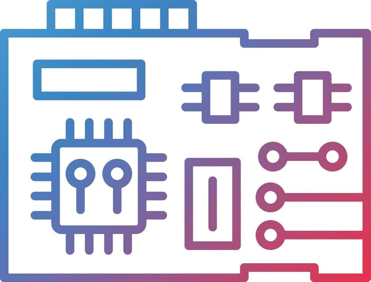 Circuit Vector Icon