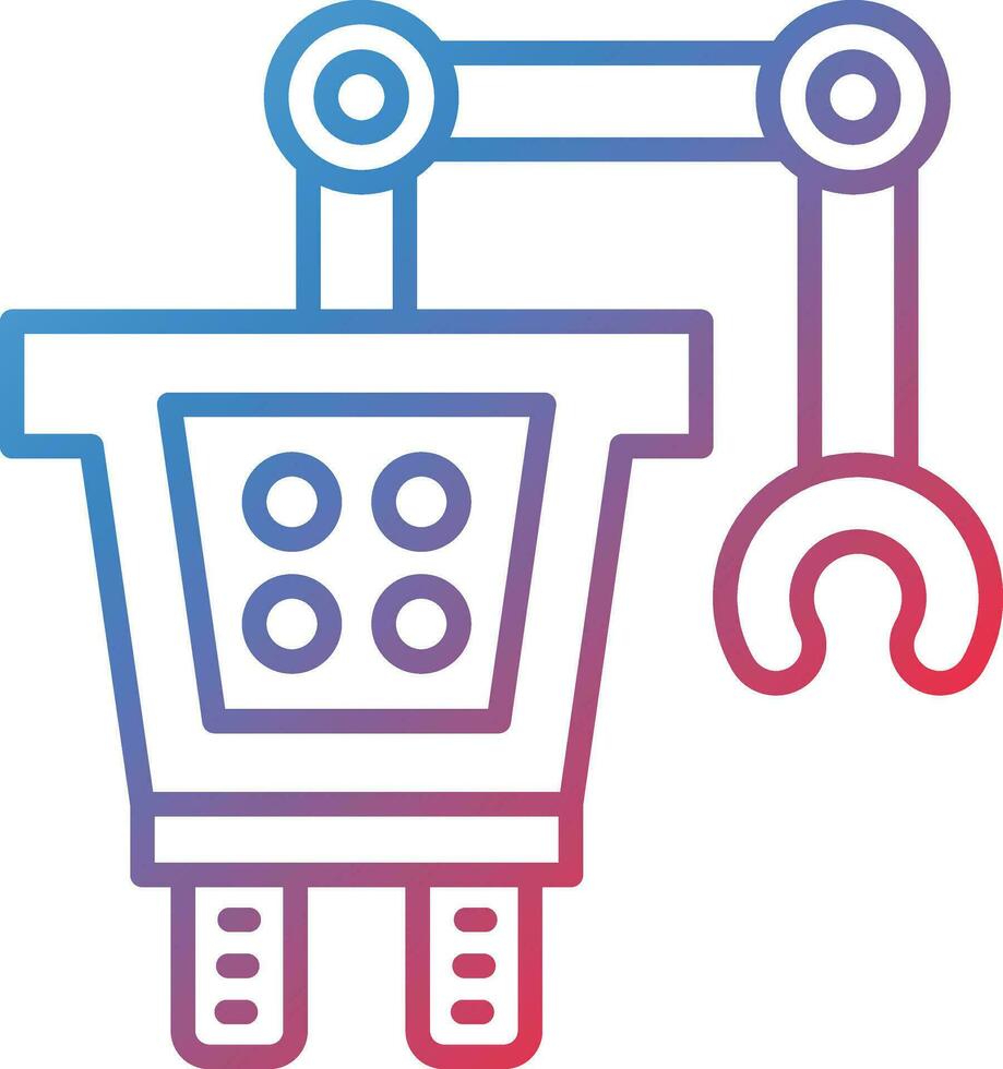 Autonomous Robotics Vector Icon