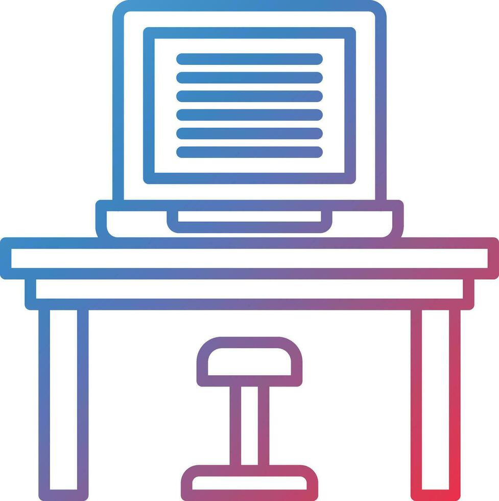 Workplace Vector Icon