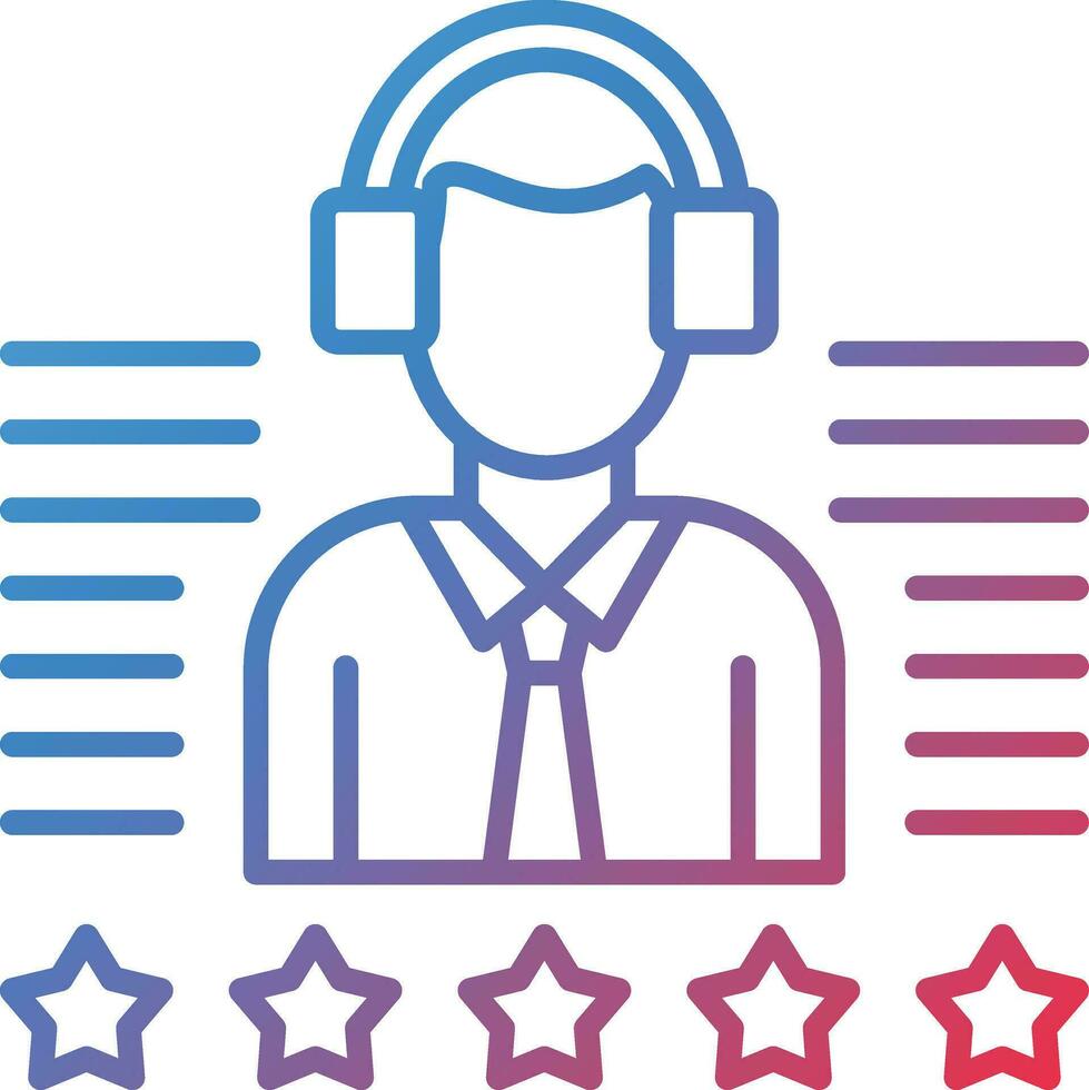 Employee Ratings Vector Icon