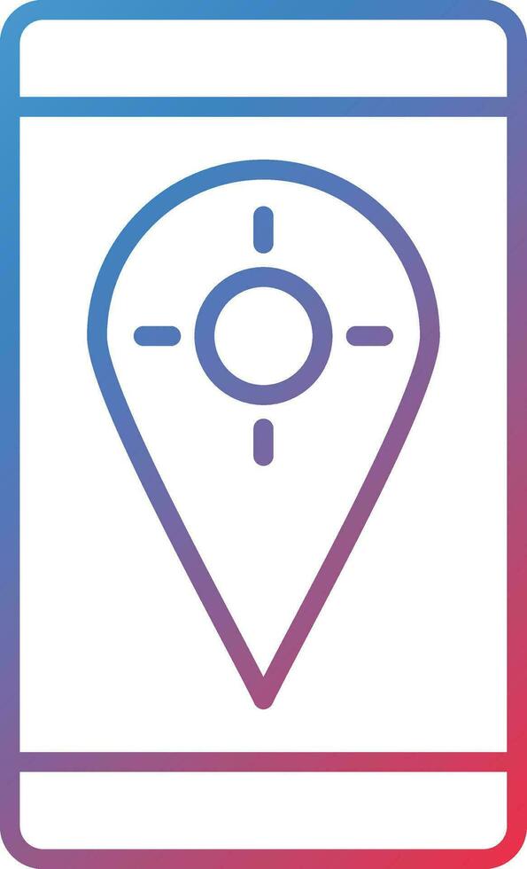 GPS Fixed Vector Icon