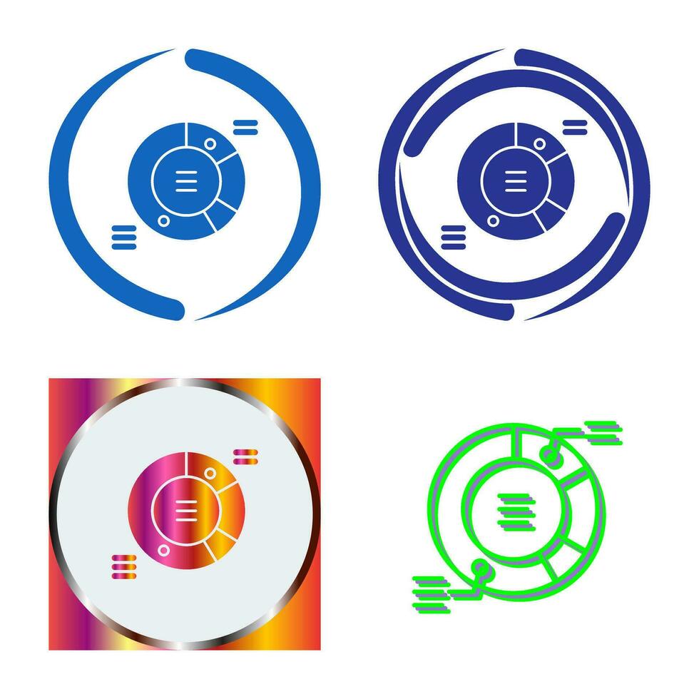 Pie Chart Vector Icon