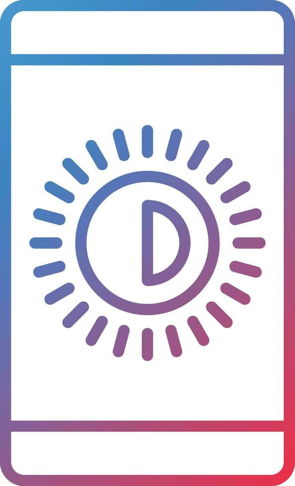 Brightness Medium Vector Icon