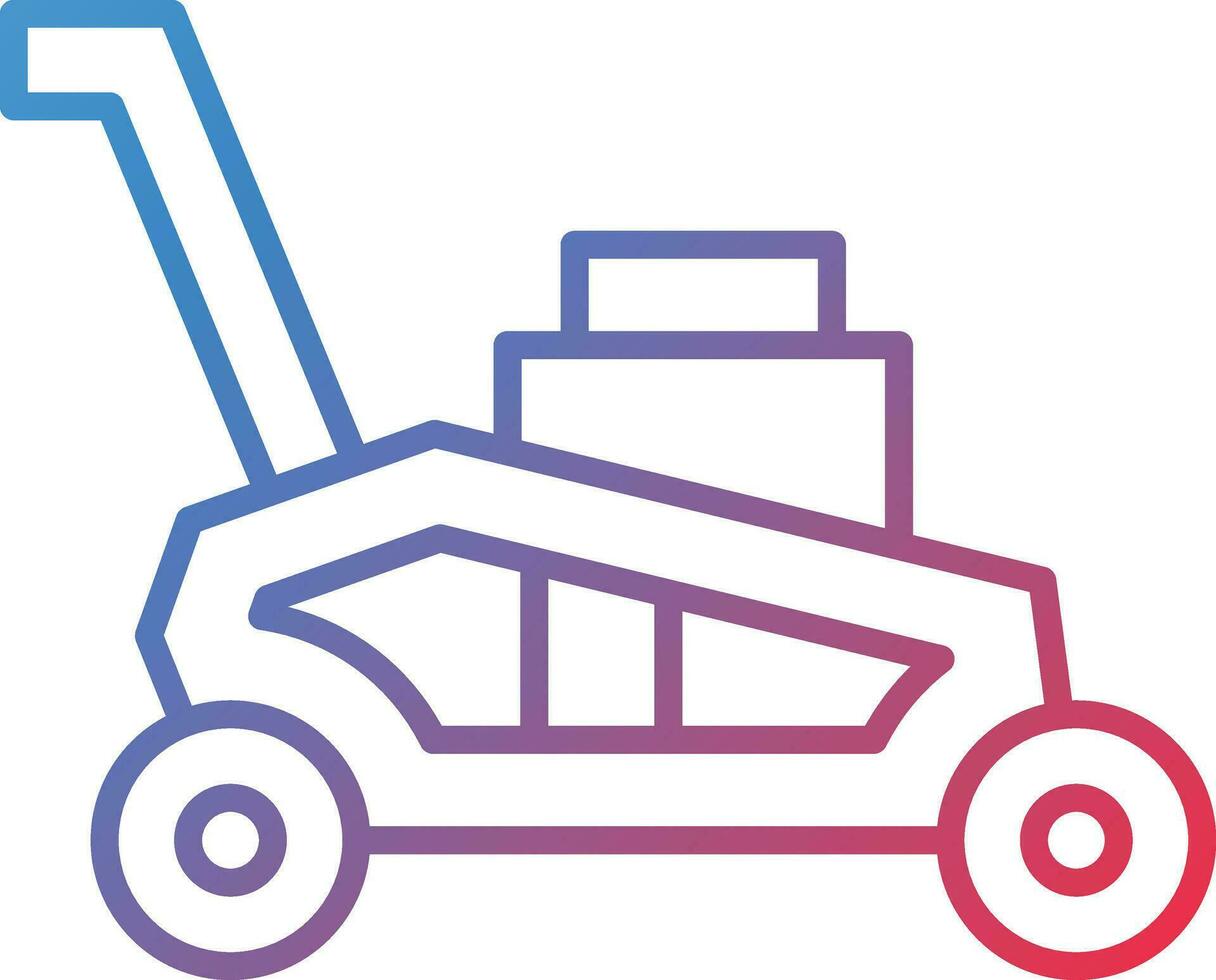 Lawn Mower Vector Icon