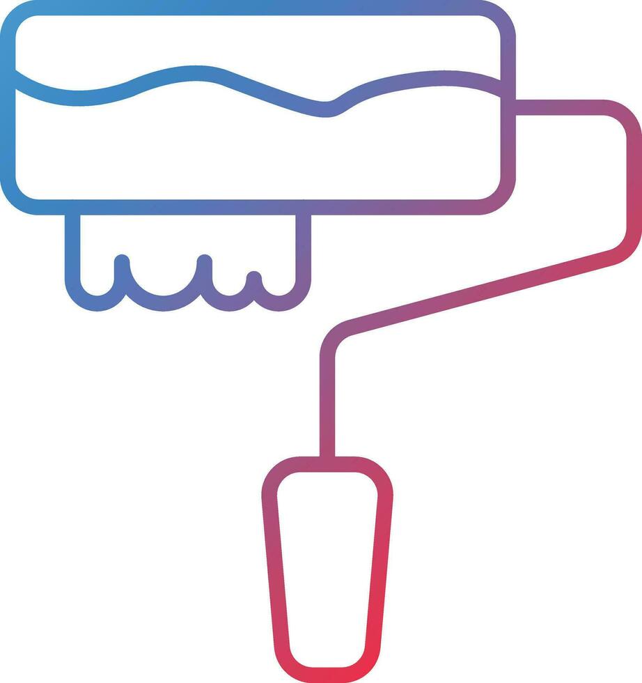 Paint Roller Vector Icon