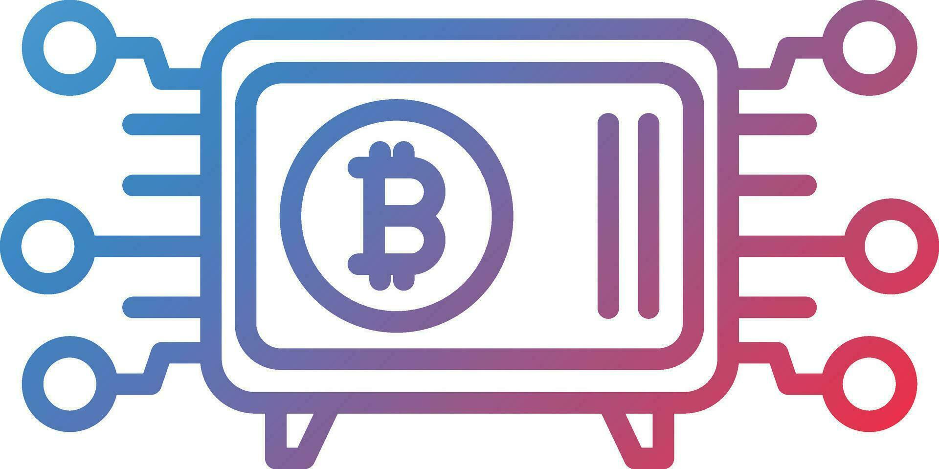 Crypto Vault Vector Icon