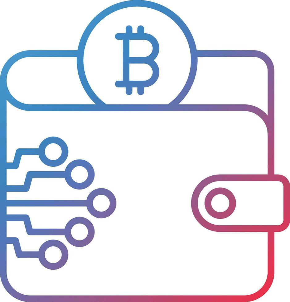 Digital Wallet Vector Icon