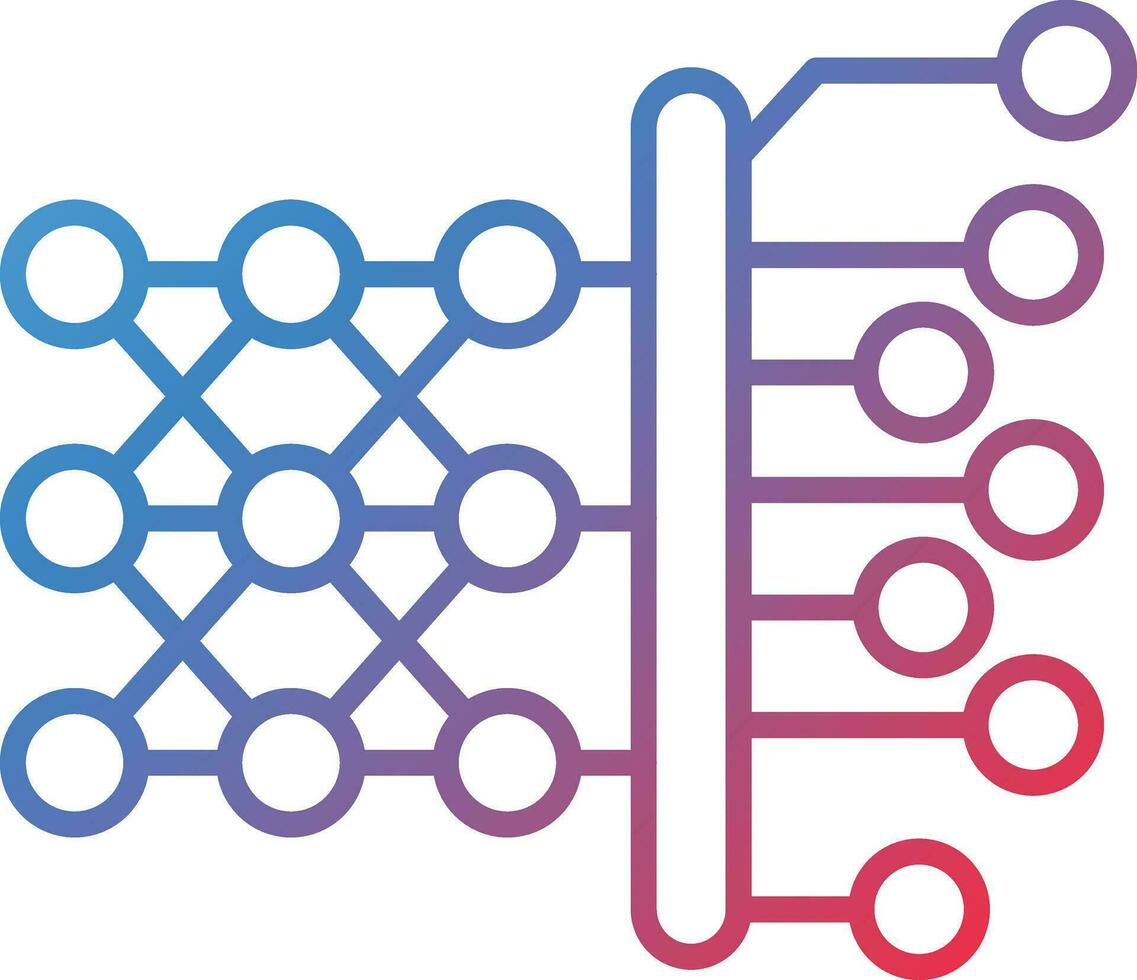 Deep Learning Vector Icon