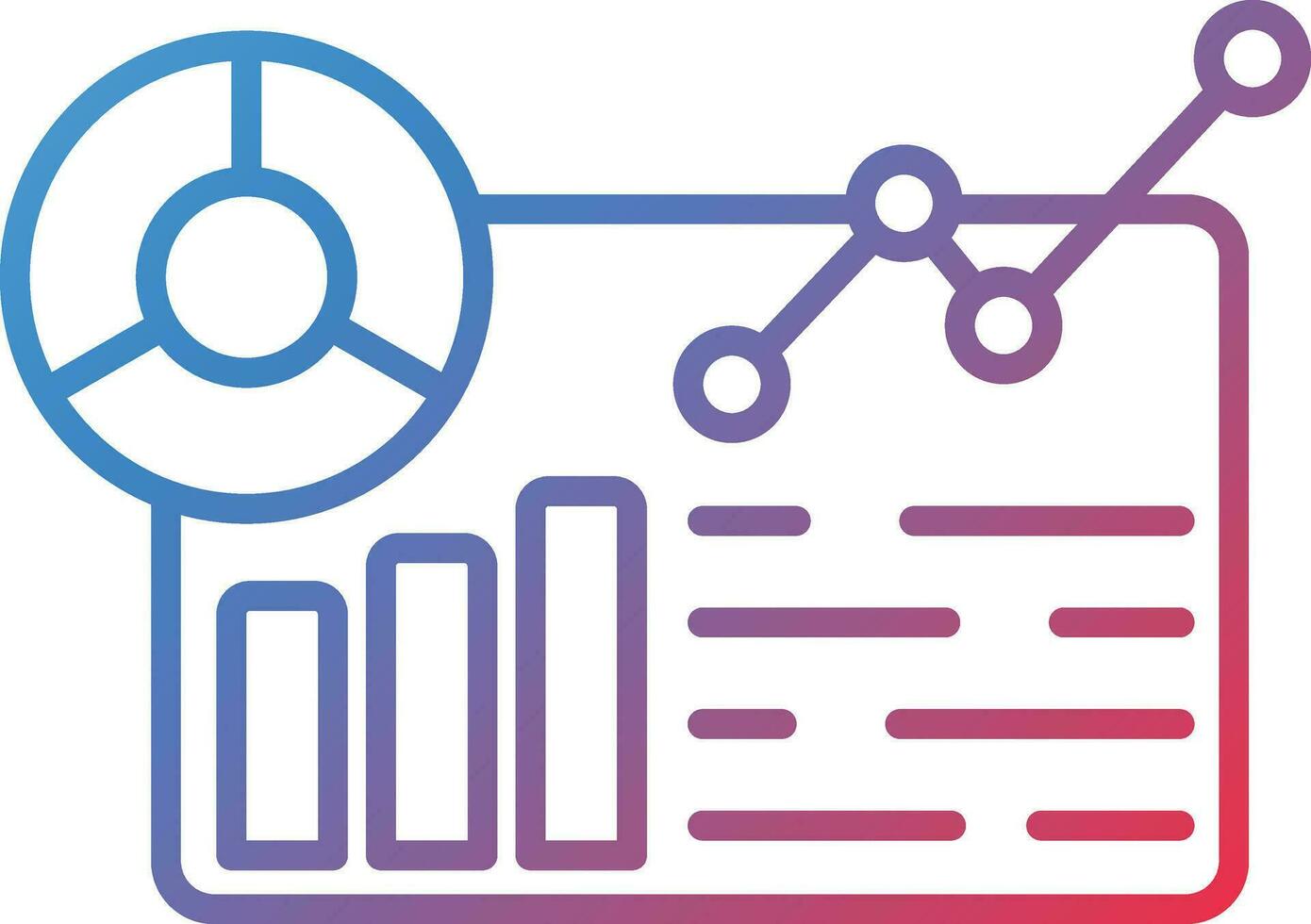 Data Reporting Vector Icon