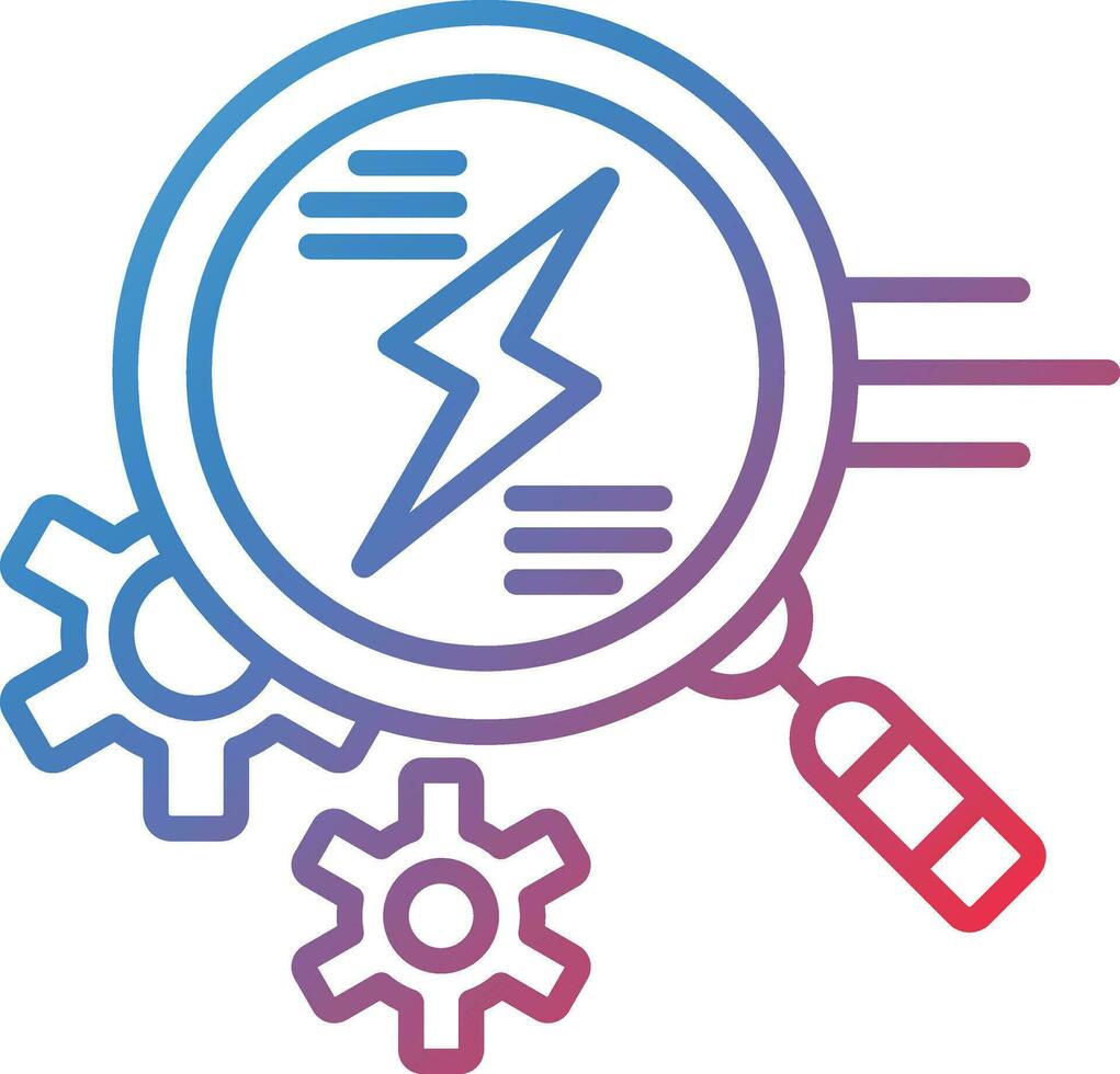 Statistical Power Vector Icon