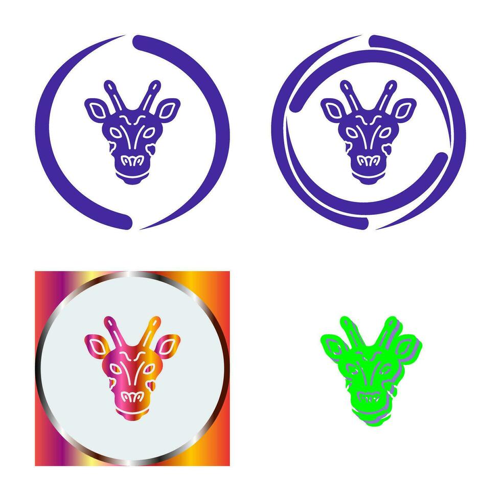 Giraffe Vector Icon