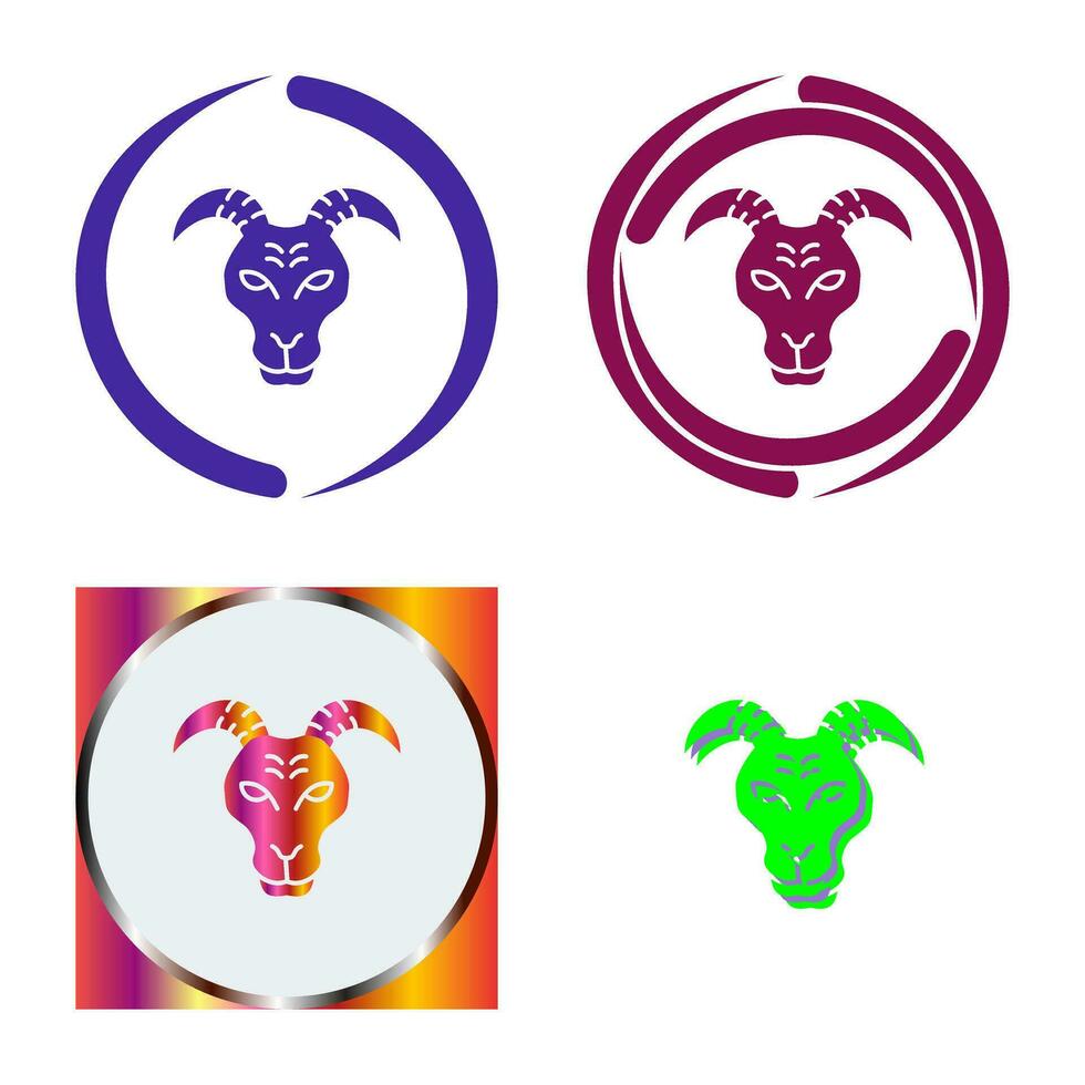 Goat Vector Icon