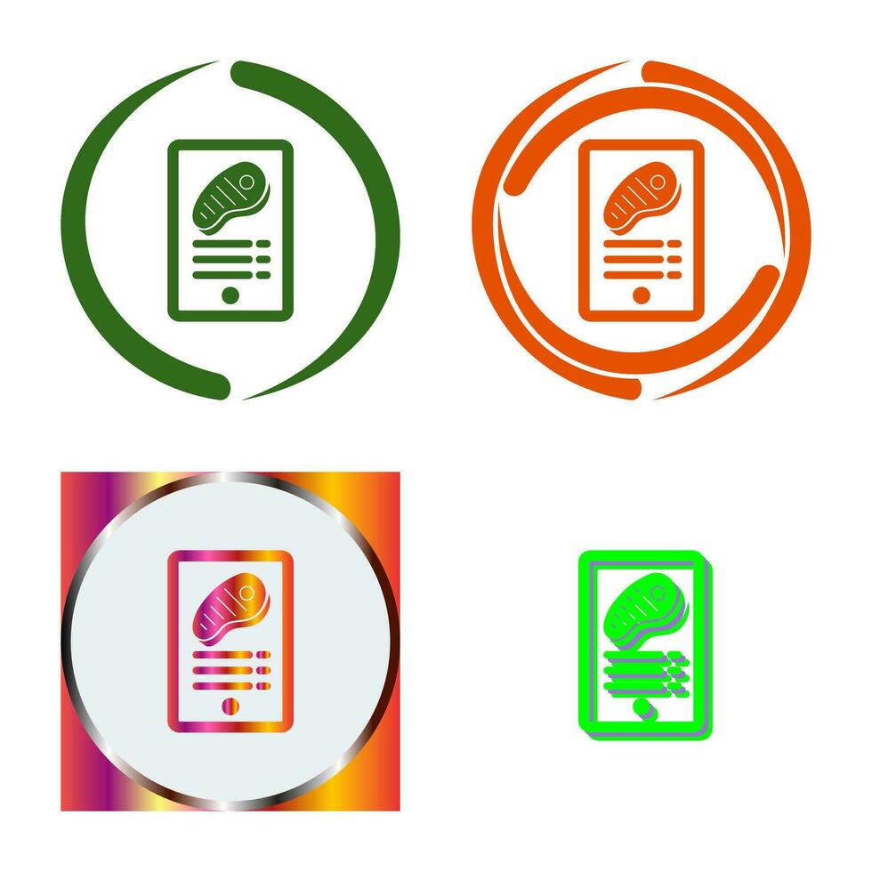 Online order Vector Icon