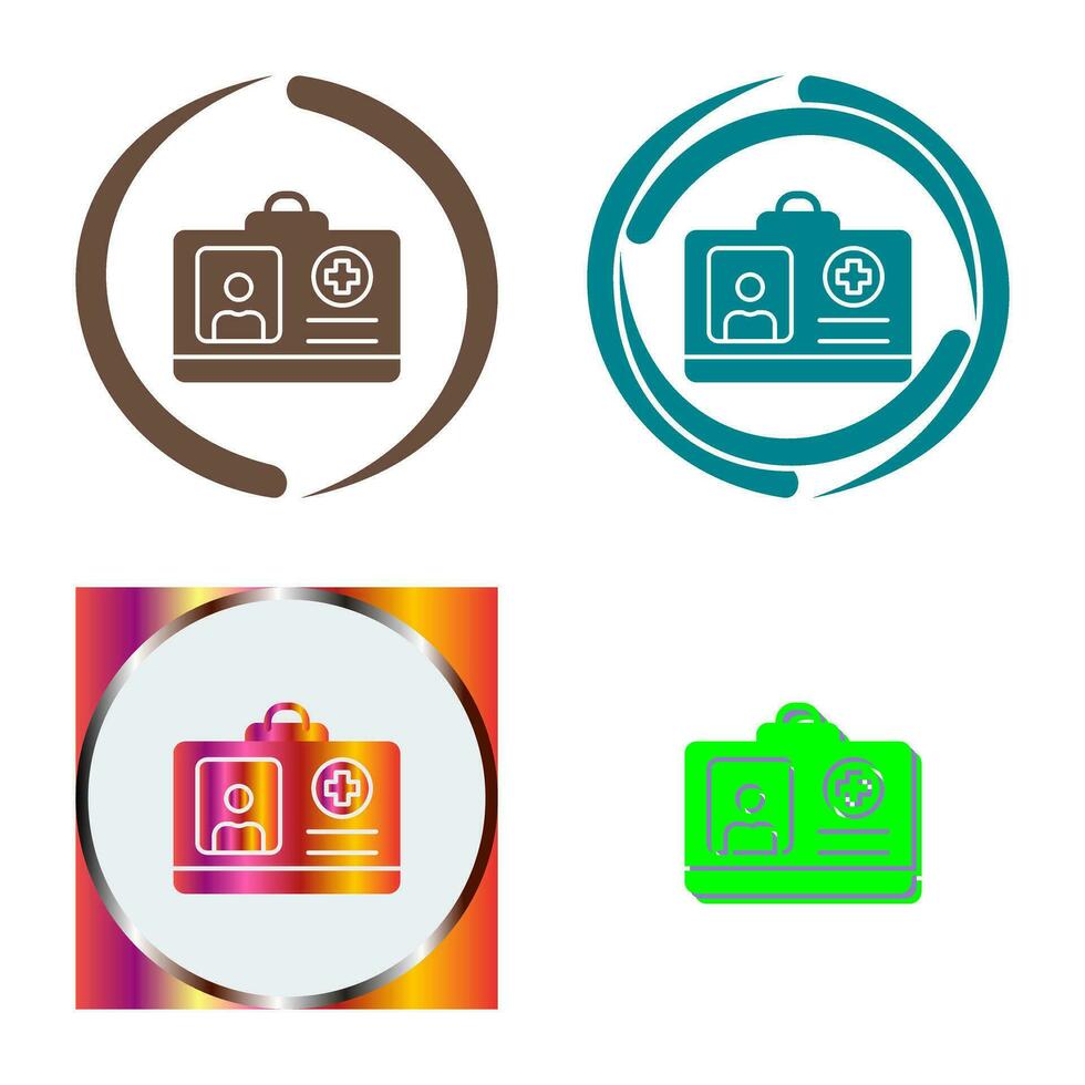 Id Card Vector Icon