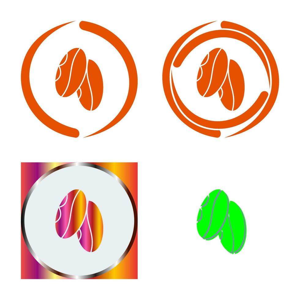 Coffee Grain Vector Icon