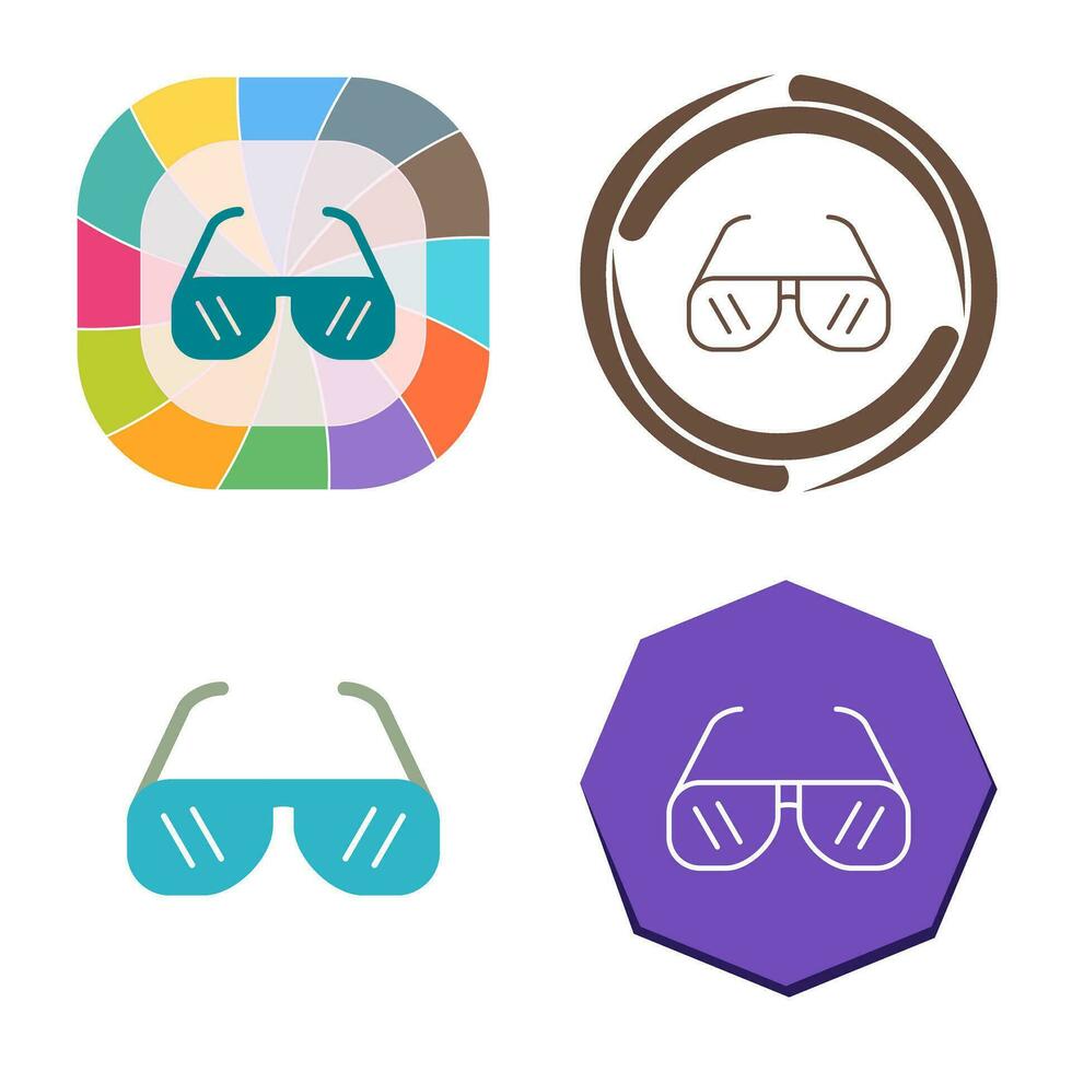 Sun Glasses Vector Icon