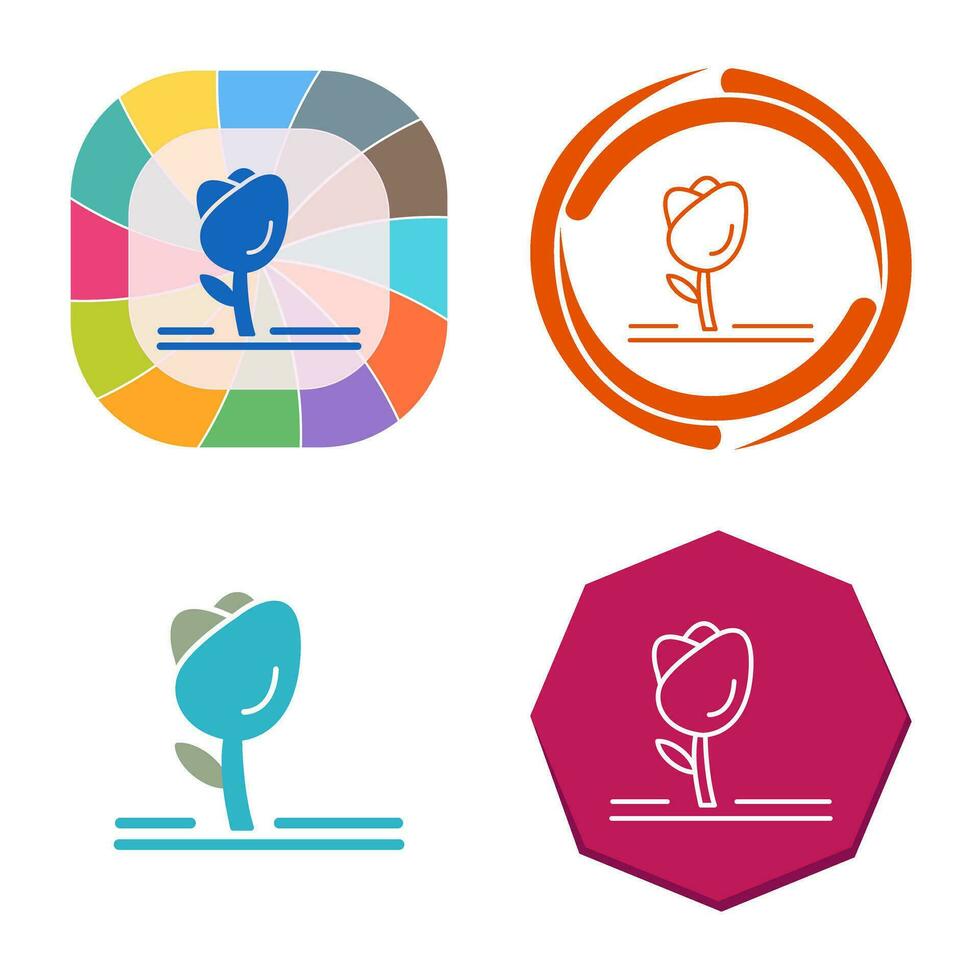 Tulip Vector Icon
