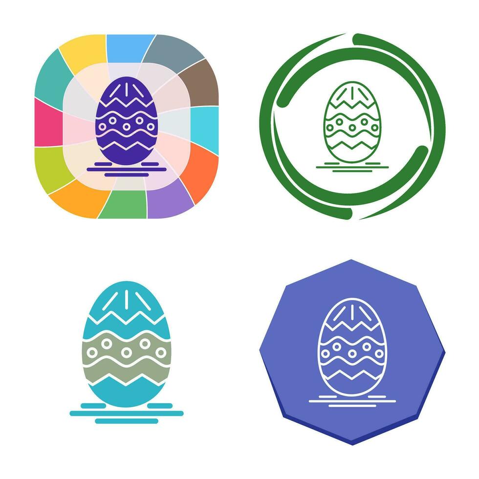 Easter Egg Vector Icon