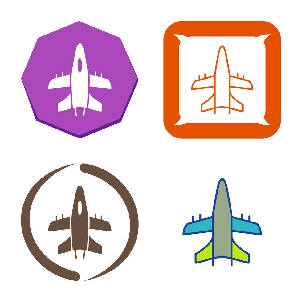 Military Plane Vector Icon