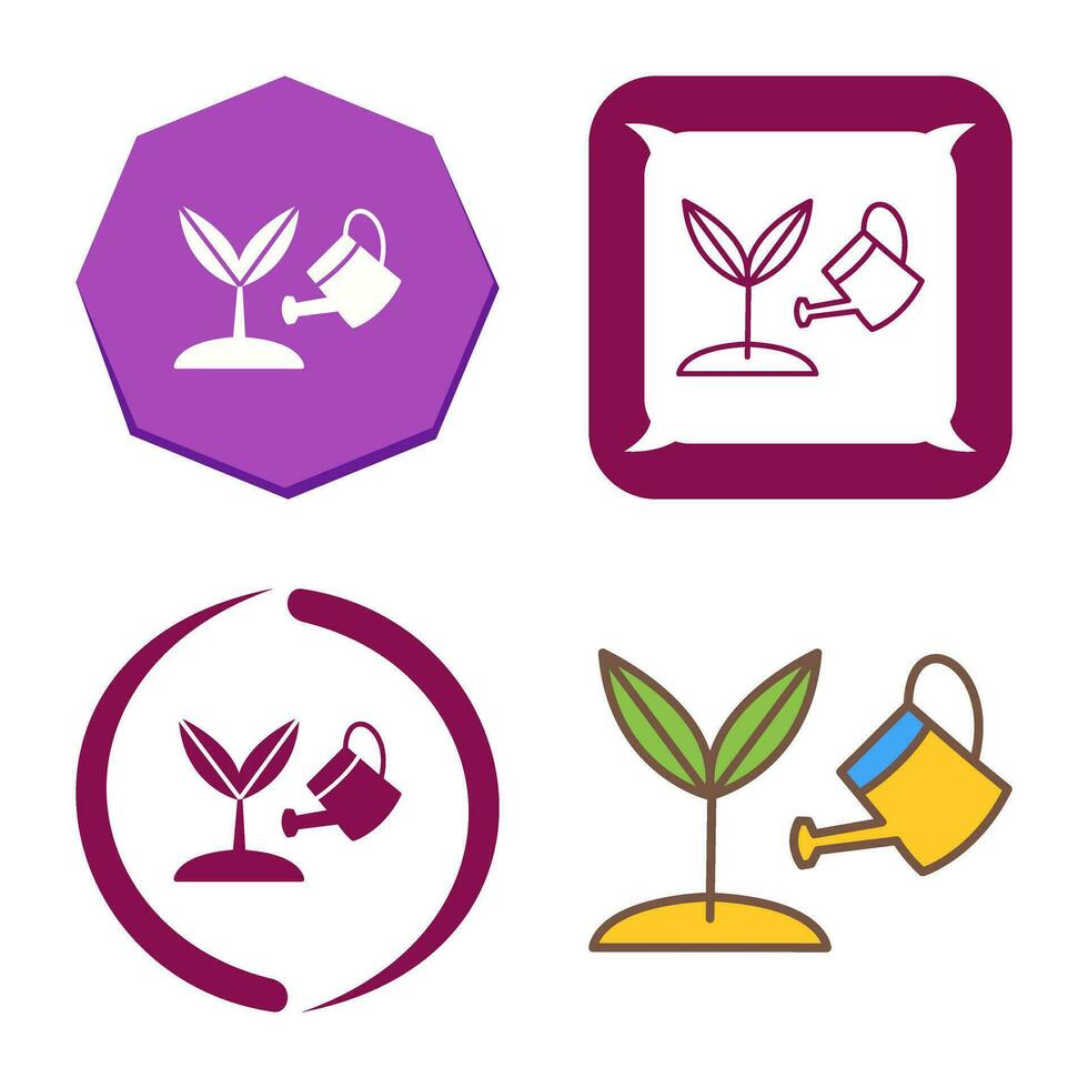 Growing Plant Vector Icon