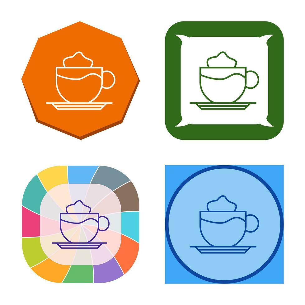 Latte Vector Icon