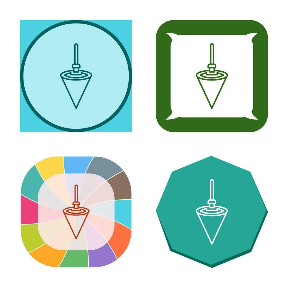 Plumb Bob Vector Icon