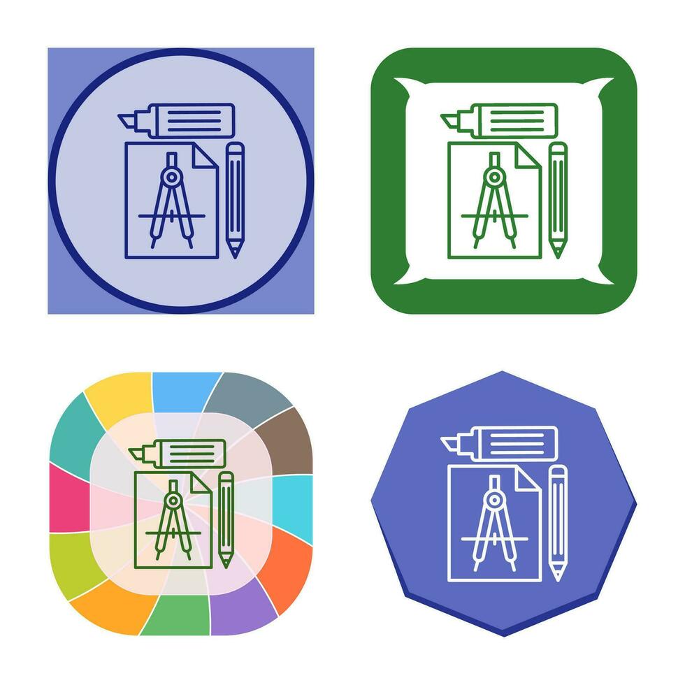 Study Tools Vector Icon
