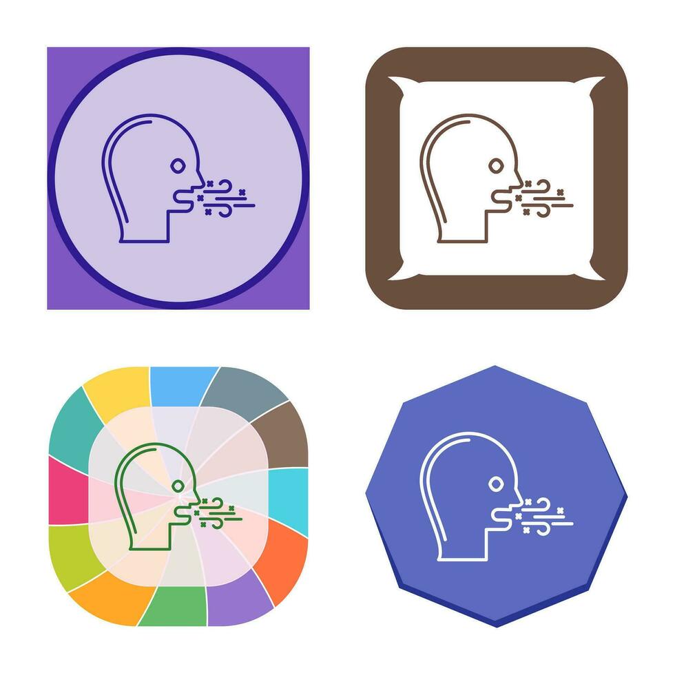 Bad Breath Vector Icon