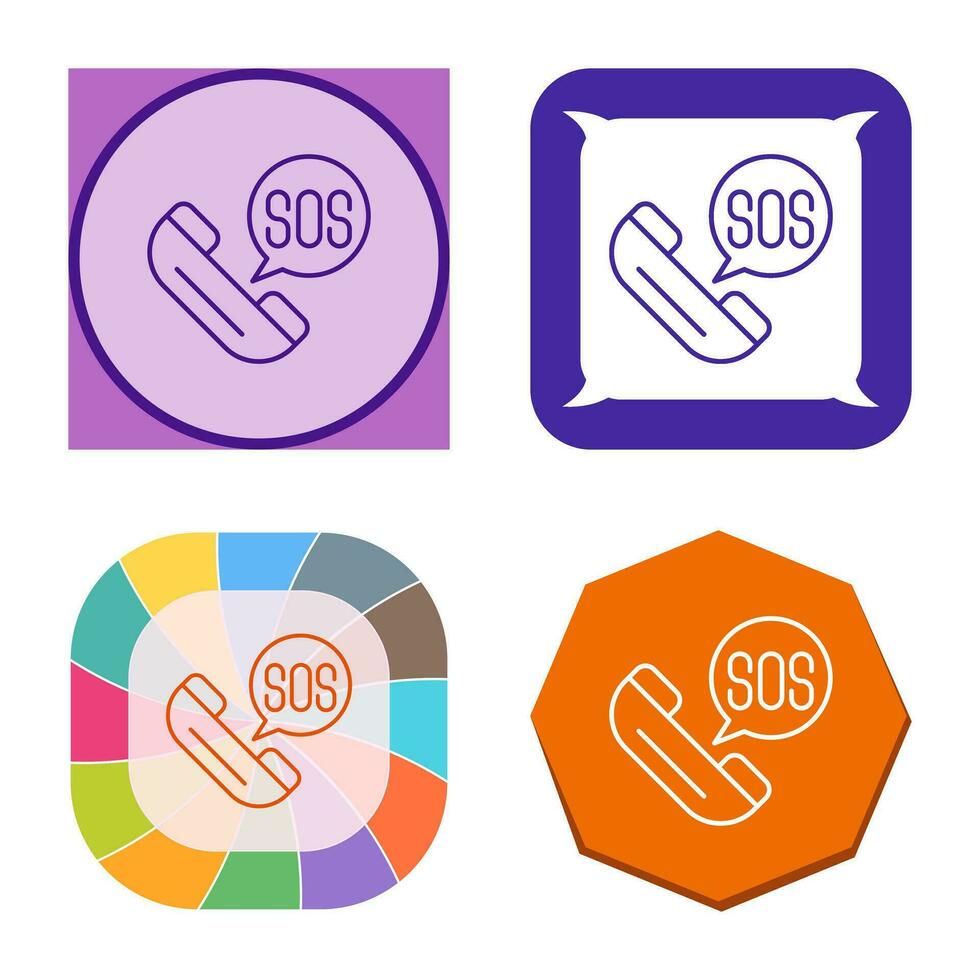 Sos Vector Icon