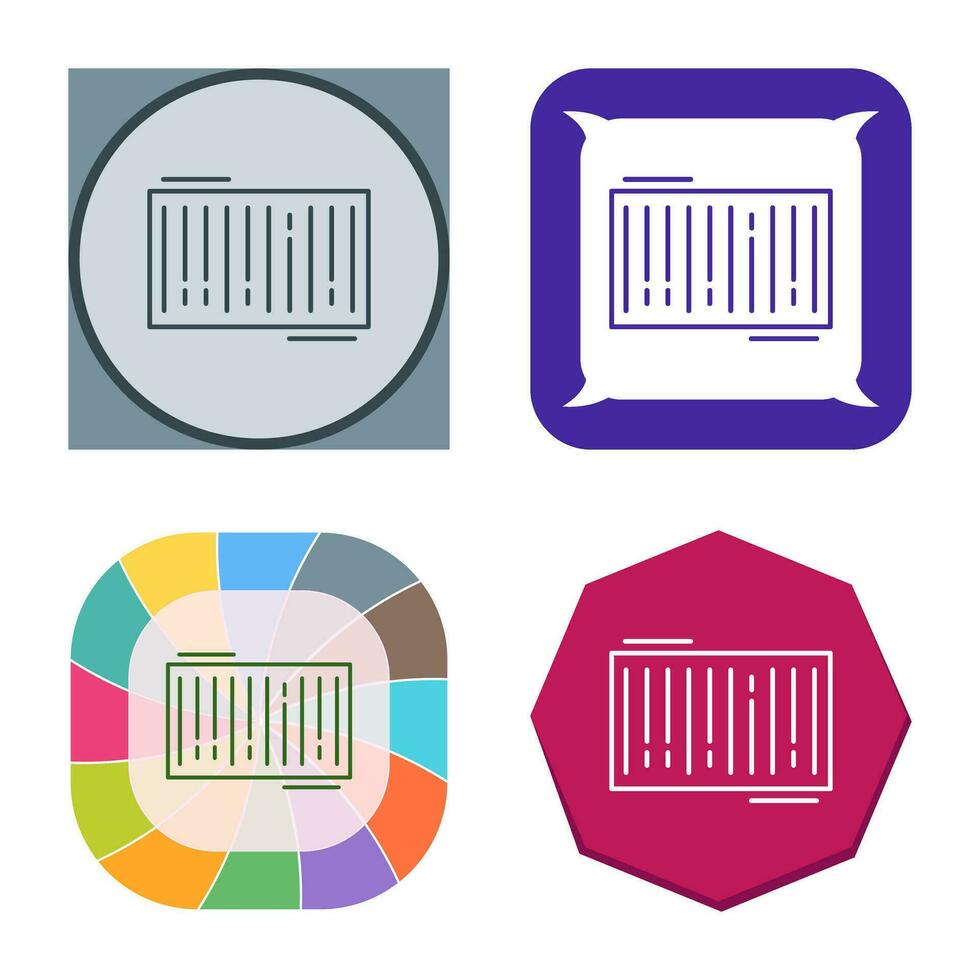 Barcode Vector Icon