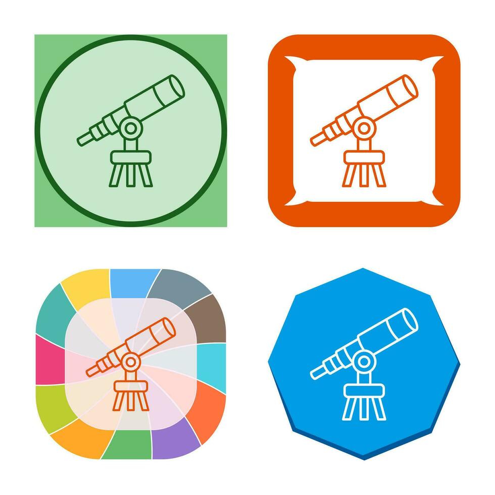 Telescope Vector Icon