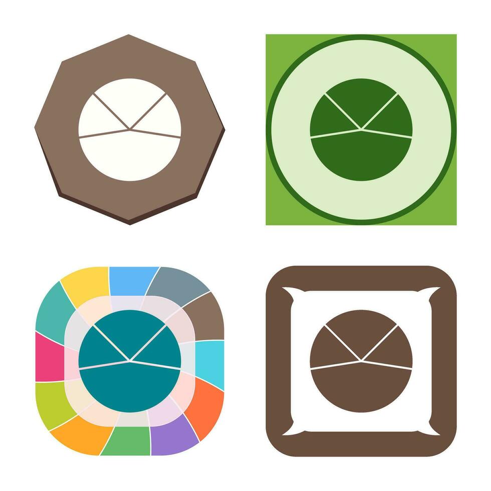 Pie Chart Analysis Vector Icon