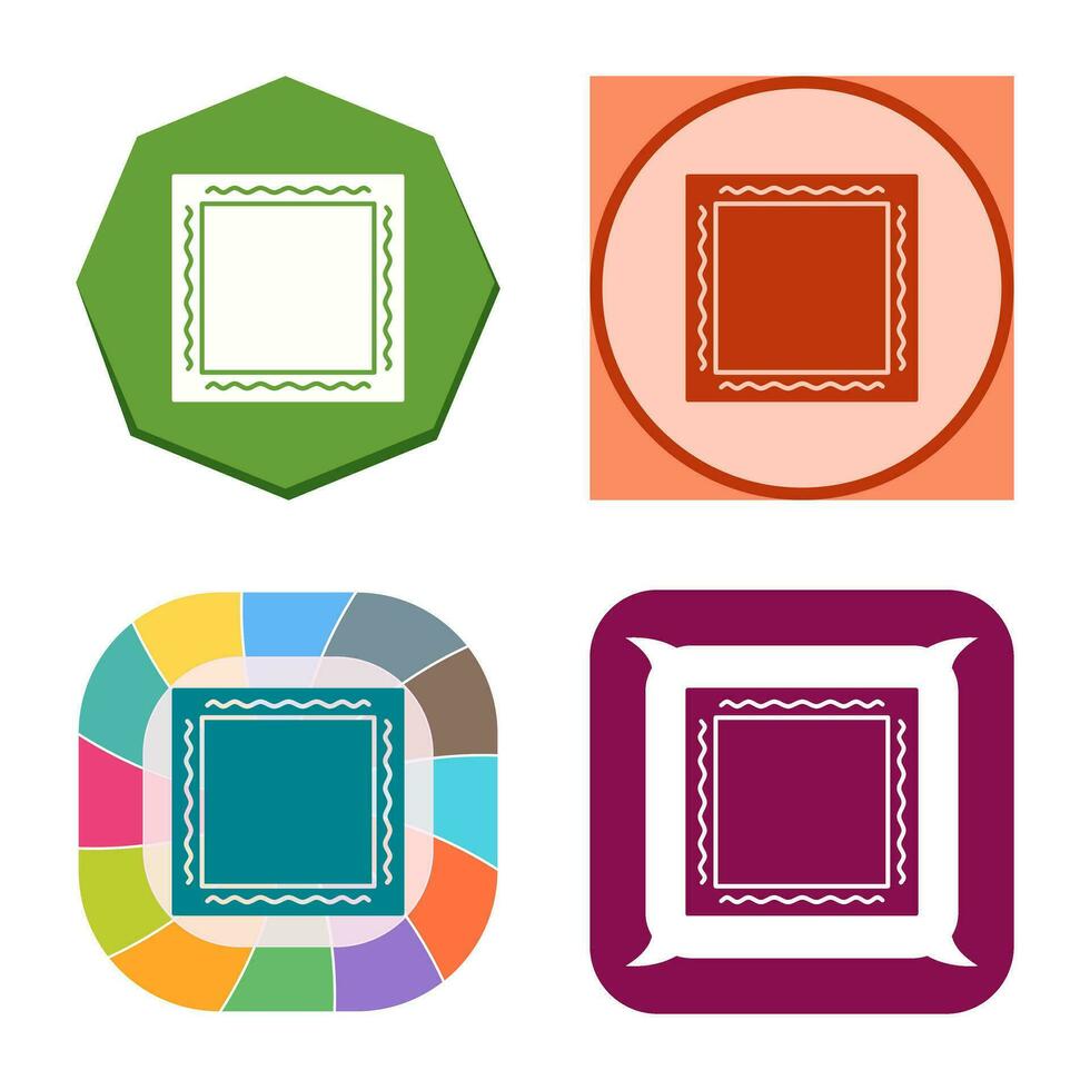 Unique Frame Vector Icon