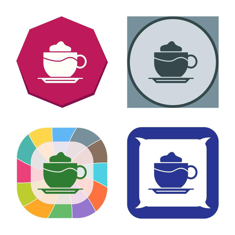 Latte Vector Icon