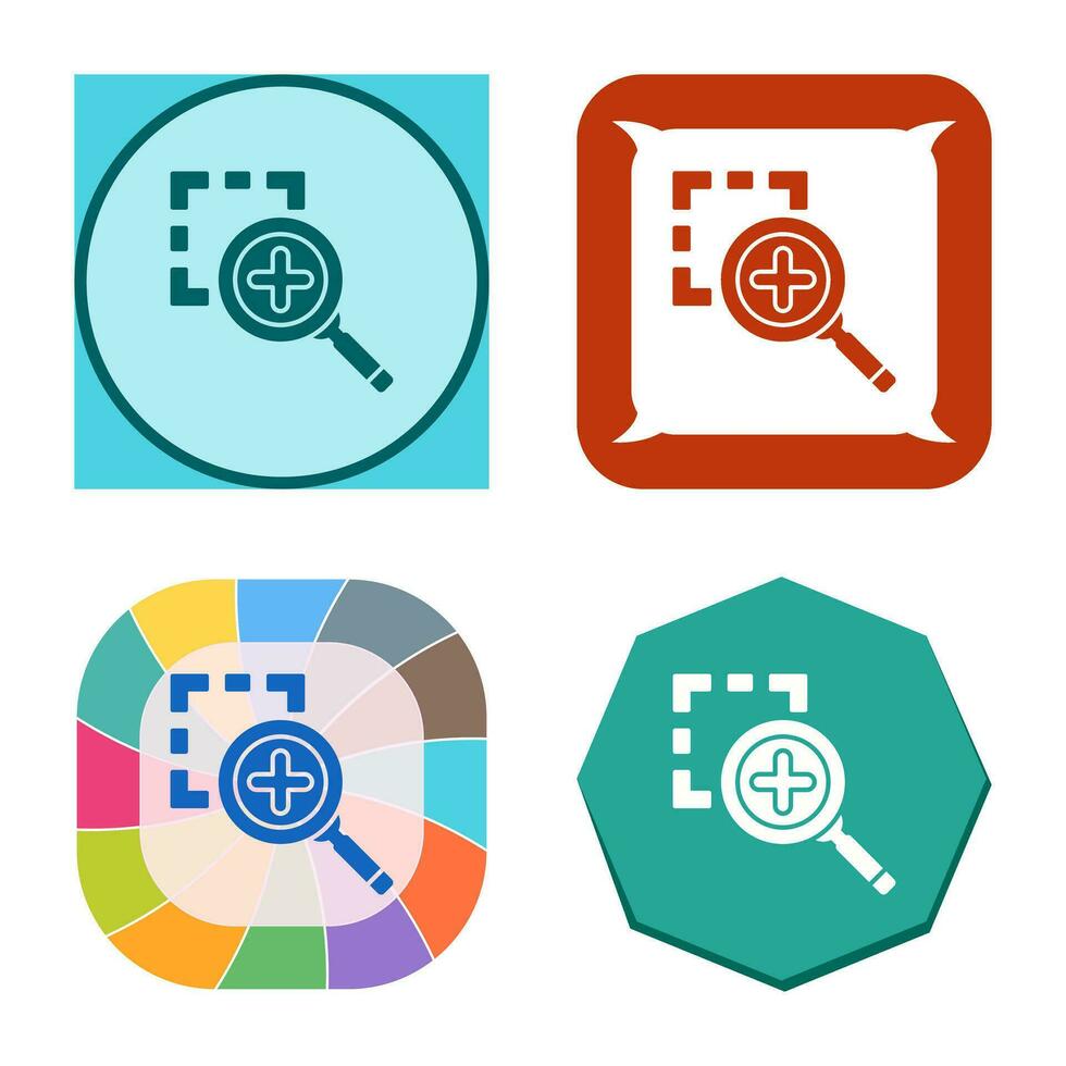 Zoom In Vector Icon