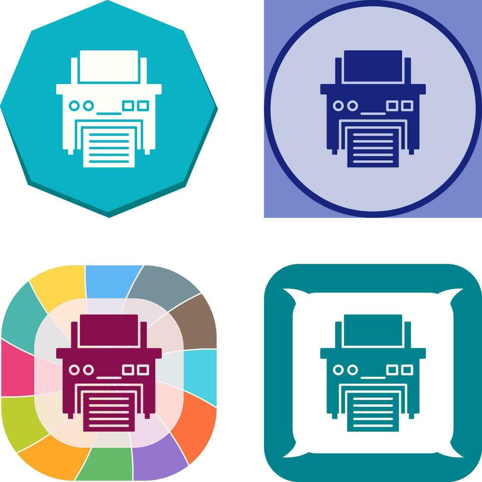 Printer Vector Icon