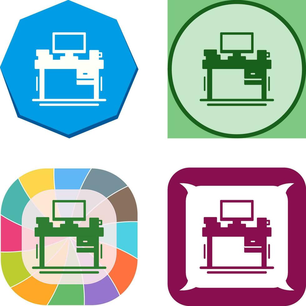 Desk Vector Icon