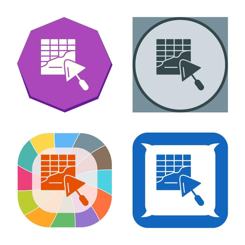 Plastering Vector Icon