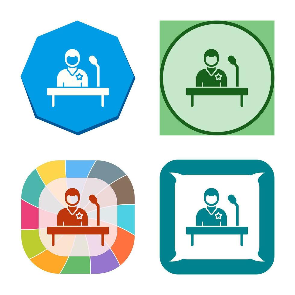 Candidate Vector Icon