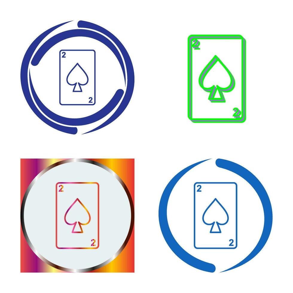 Spades Card Vector Icon