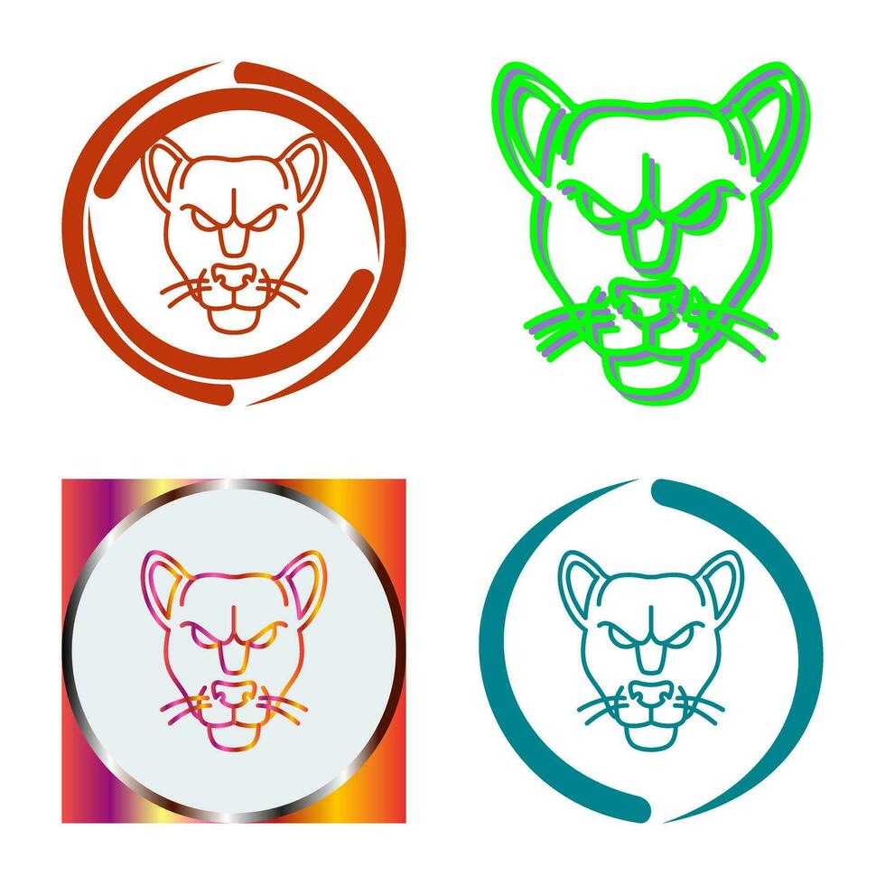 Black Panther Vector Icon