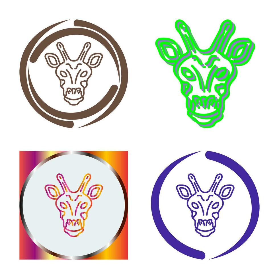 Giraffe Vector Icon