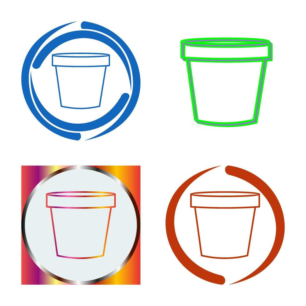 Plant Pot Vector Icon