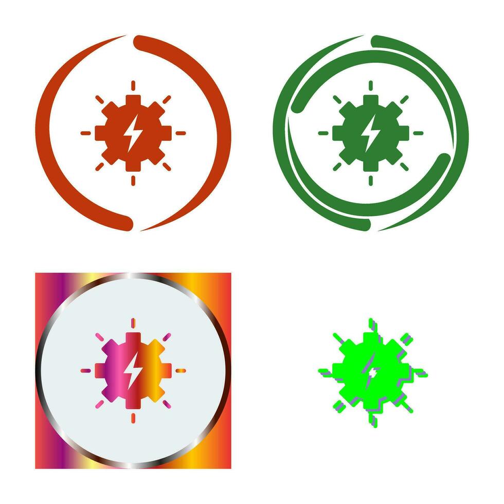 Electricity Vector Icon