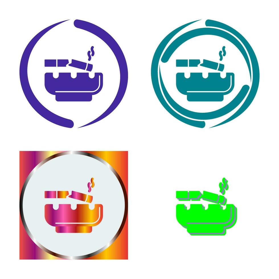 Broken Cigarette Vector Icon