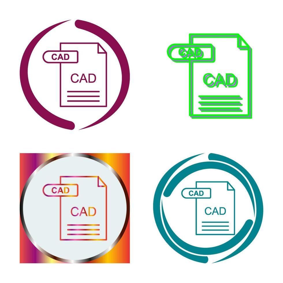 CAD Vector Icon