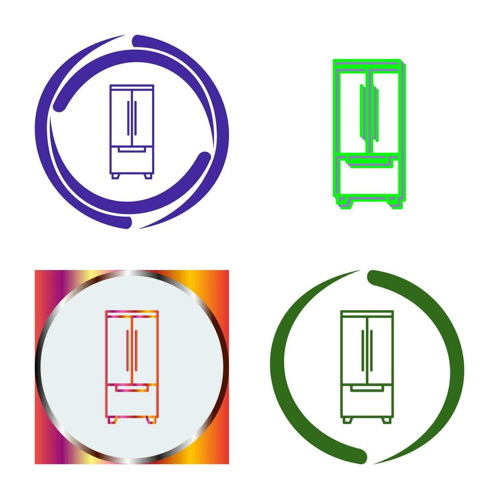 Refrigerator Vector Icon