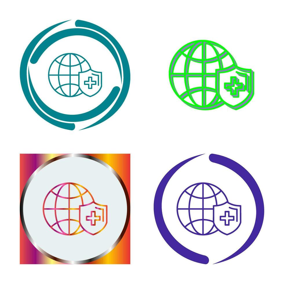 Global Protection Vector Icon