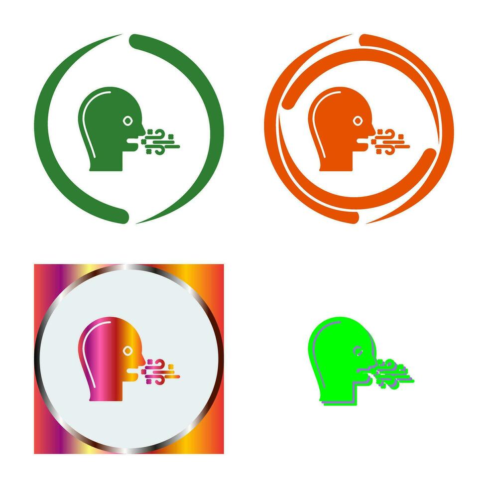 Bad Breath Vector Icon