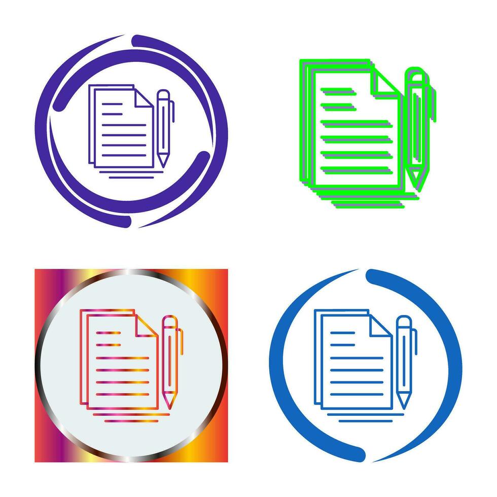 Document Vector Icon